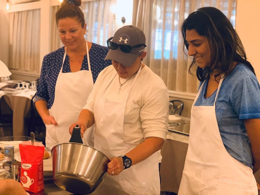 Rome: Pasta & Tiramisu Class with Free Flowing Fine Wine - Dietary needs and the gluten warning