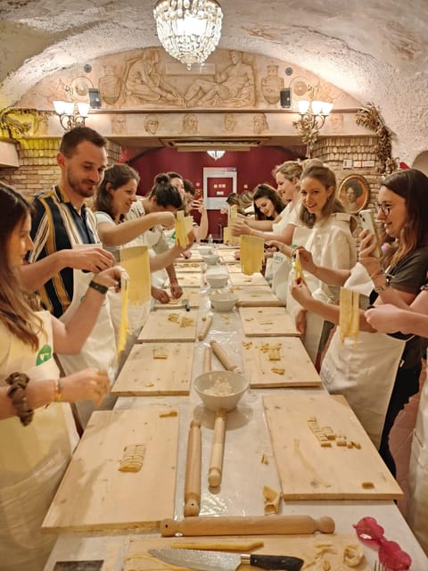 Rome: Pasta & Tiramisu Cooking Class near the Spanish Steps - Building your own tiramisu