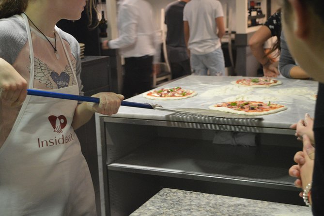Rome: Pizza Making Class Small Group Experience - Shaping the dough at your own workstation