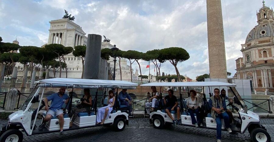 Rome: Private Customizable 3-Hour Golf Cart City Tour - Key points to know before booking