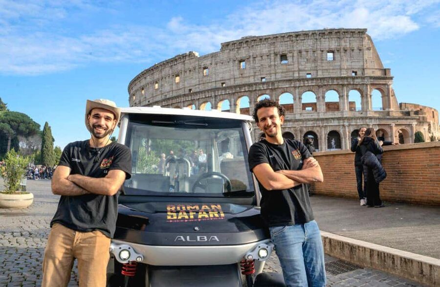 Rome: Private Golf Cart tour with a Local Guide - The Orange Garden provides the big view