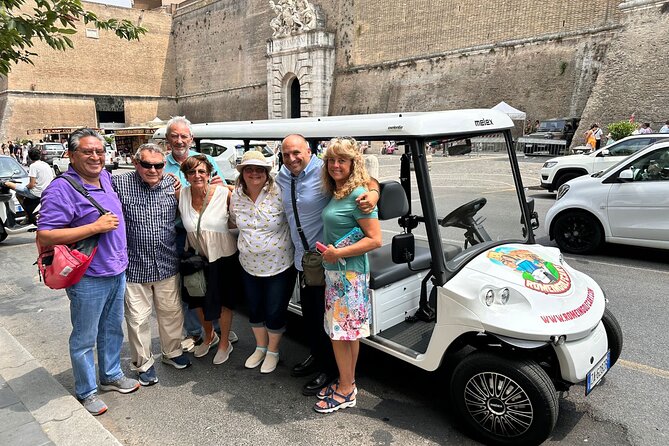 Rome: Private/Group 4 Hours Golf Cart SightseeingTour - Why a golf cart works well in Rome