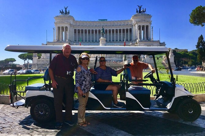 Rome: Private/Group 4 Hours Golf Cart SightseeingTour - Via Giulia and Rome’s quieter side