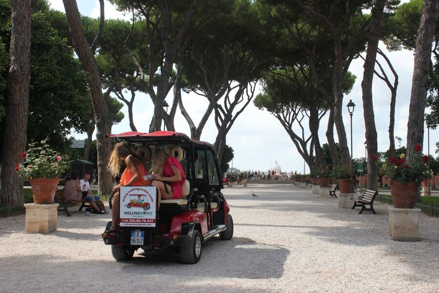 Rome: Private Guided City Highlights Tour by Golf Cart - Weather, seating, and comfort