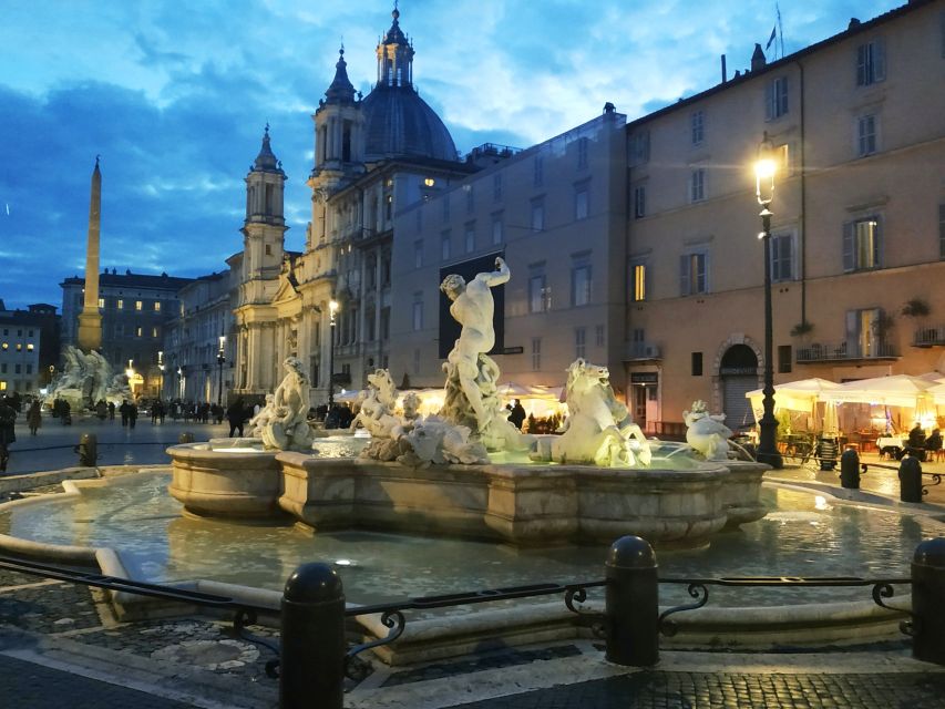 Rome: Spanish Steps, Trevi, Navona and Pantheon Sunset Tour - Meeting beside the fountain in Piazza di San Simeone