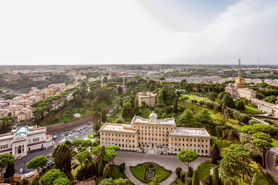 Rome: St. Peter's Basilica & Dome Entry Ticket & Audio Tour - The descent brings you into the basilica