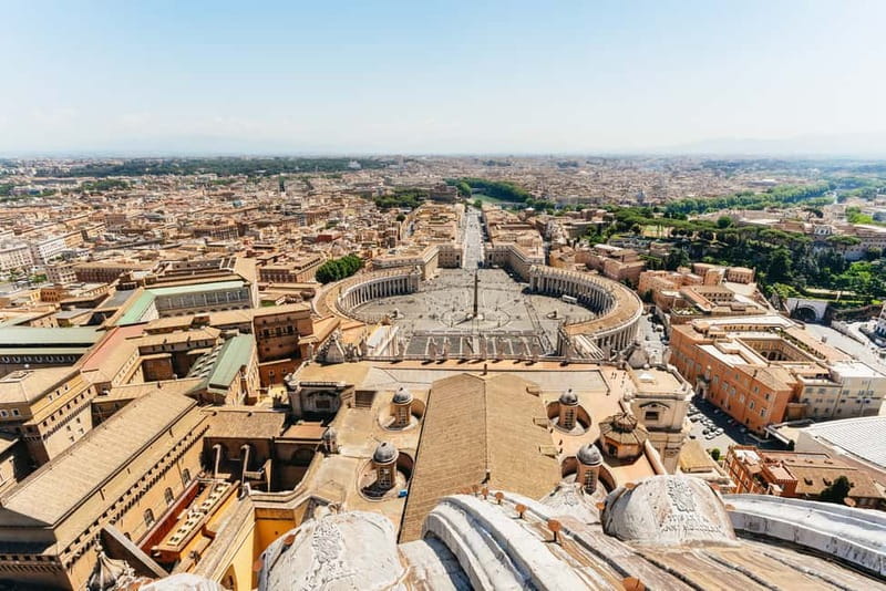 Rome: St. Peter's Basilica, Papal Tombs, and Dome Climb Tour - Meeting St. Peter’s Square and getting through security