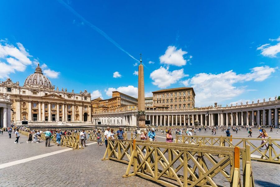 Rome: St. Peter's Basilica, Square and Grottoes Guided Tour - Dress rules, identification, and mobility