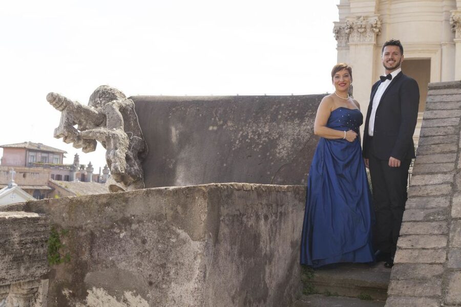 Rome: Terrazza Borromini Open-Air Opera with Aperitif - La Grande Bellezza and Rome from above