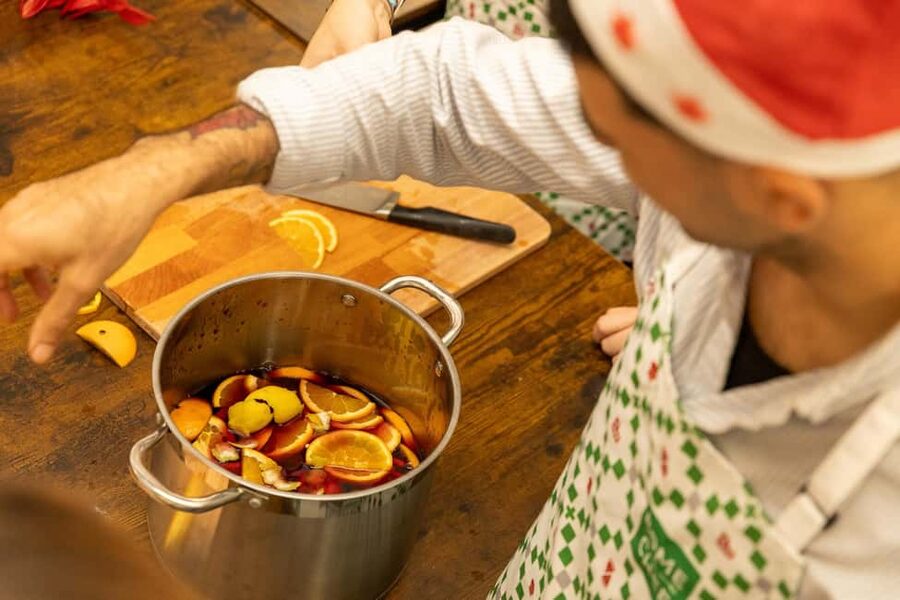 Rome: Tiramisu & Pasta Small-Group Cooking Class - Sitting down to eat what you made
