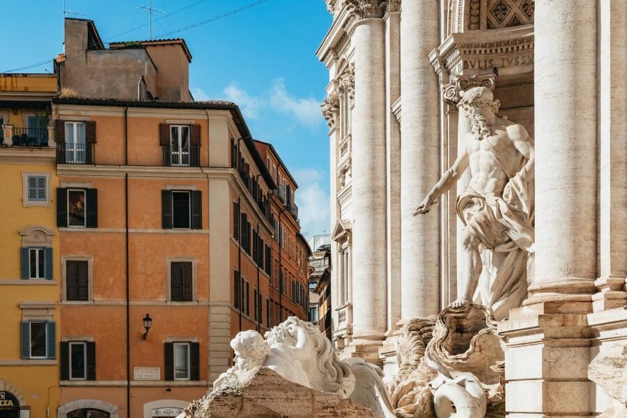 Rome: Trevi Fountain and Underground Guided Tour - Nine meters underground at Vicus Caprarius