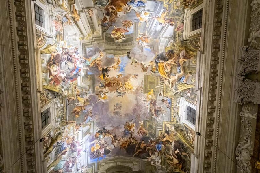 Rome: Under the Moonlight Evening Walking Tour - Galleria Sciarra and Rome’s quieter details