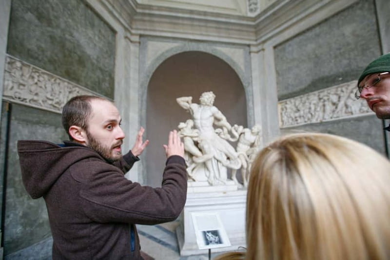 Rome: Vatican Museums and Sistine Chapel Small Group Tour - Ancient sculpture in the Vatican Museums