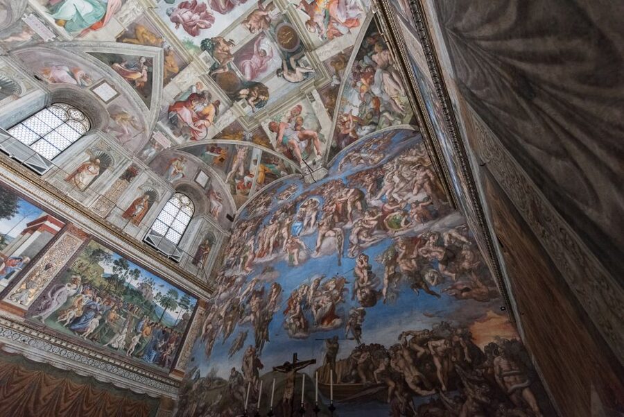 Rome: Vatican Museums, Sistine Chapel, and Basilica Tour - The Sistine Chapel and Michelangelo’s ceiling