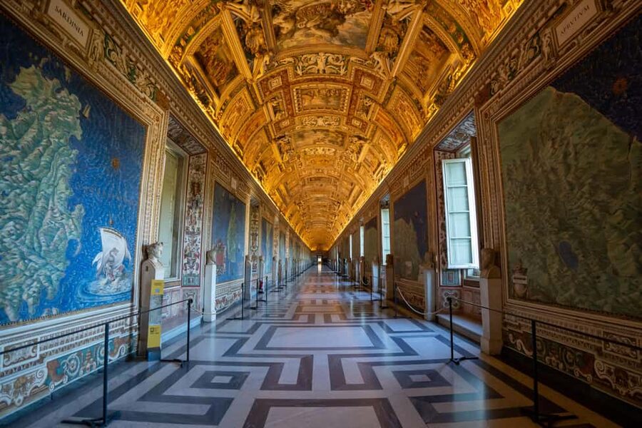 Rome: Vatican Museums, Sistine Chapel & Basilica Tour - Gallery of Maps: one of the tour’s best stops