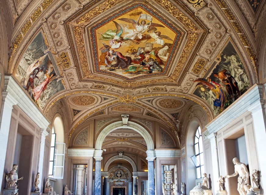 Rome: Vatican Museums & Sistine Chapel Guided Tour - The Gallery of Maps and woven wall hangings