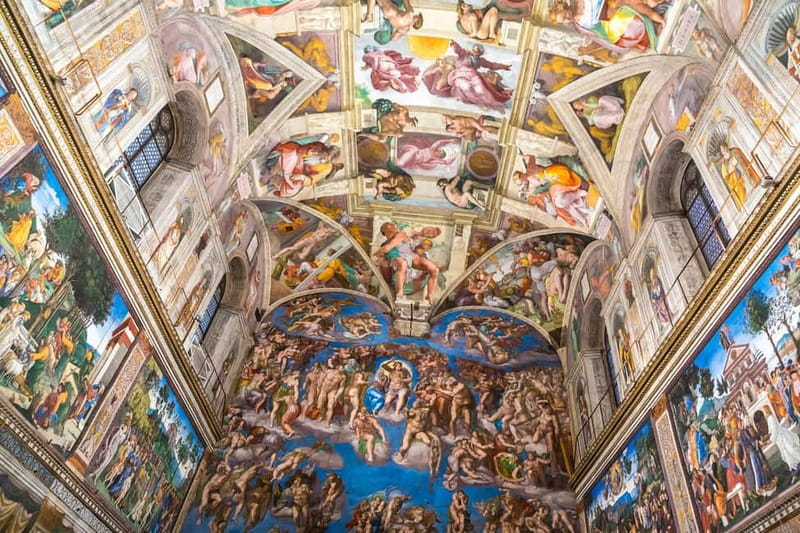 Rome: Vatican Museums, Sistine Chapel Tour & Basilica Access - The galleries of maps, candelabra, and woven art