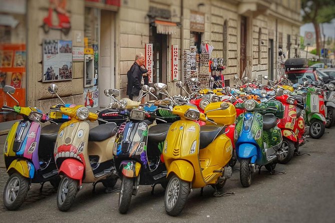 Rome Vespa Small Group Sightseeing Tour, 3 Hour Experience - Starting at Via Cavour near the Colosseum