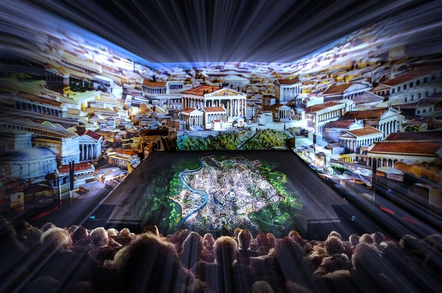 Rome: Welcome To Rome Immersive Multimedia Show - Four interactive models worth your time