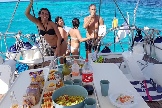 Sailing boat from Santa Teresa di Gallura to the Maddalena Archipelago - Budelli and the protected Pink Beach