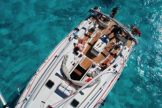 Sailing boat from Santa Teresa di Gallura to the Maddalena Archipelago - Razzoli, Santa Maria, and the Port Madonna lagoon