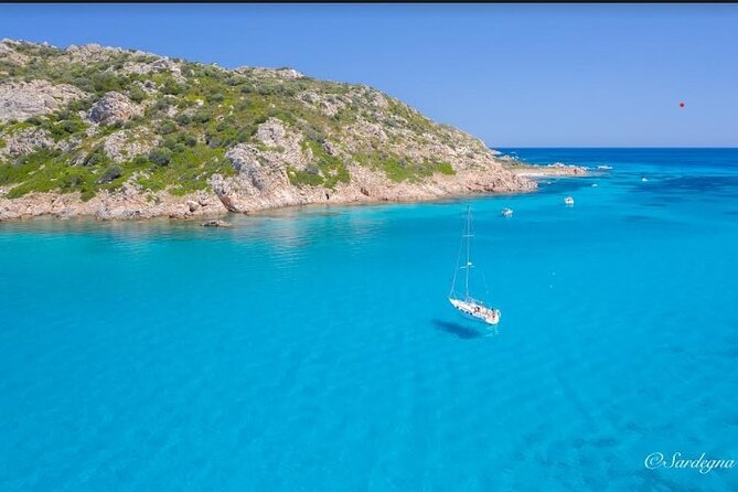 Sailing ship from Porto San Paolo (S.Teodoro-Olbia) to Tavolara, Molara - Leaving Porto San Paolo at 9:30 am