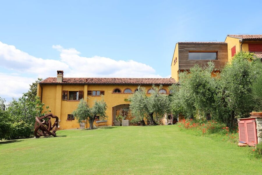 San Felice: Olive Oil Tasting with local food on Garda Hills - Walking through the grove above Lake Garda
