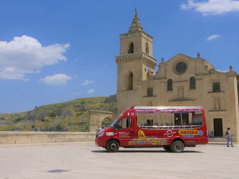 Sassi of Matera: Eco-Bus Open Top Tour - From Via Rocco Scotellaro to Via Madonna delle Virtù