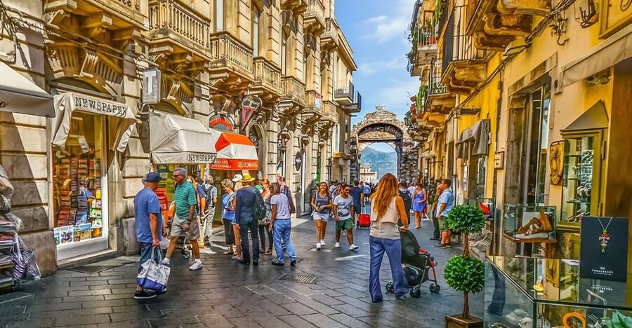 Sicily: Etna Volcano & Taormina Tour - Walking the Silvestri Craters at Etna