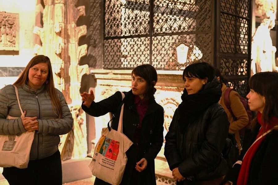 Siena Walking Tour with Cathedral and Crypt & Museum Option - Entering Siena Cathedral with priority tickets