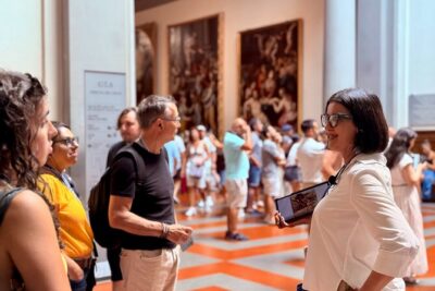 Skip the line: Uffizi and Accademia Small Group Walking Tour