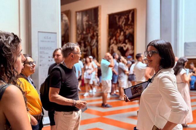 Skip the line: Uffizi and Accademia Small Group Walking Tour - Seeing Michelangelo’s David at the Accademia