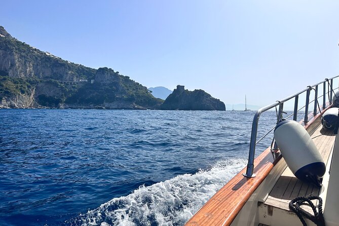 Small Group Amalfi Coast Boat Day Tour from Positano - Fiordo di Furore and the cliffs beyond