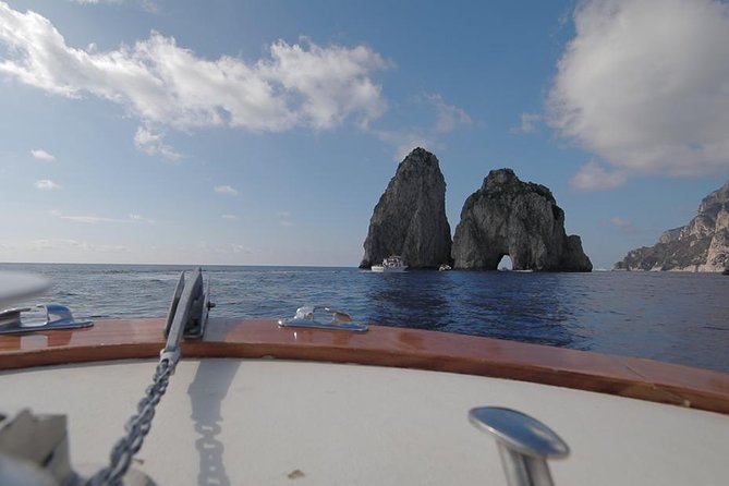 Small Group Day Trip to Capri from Positano or Praiano - The boat from Positano or Praiano