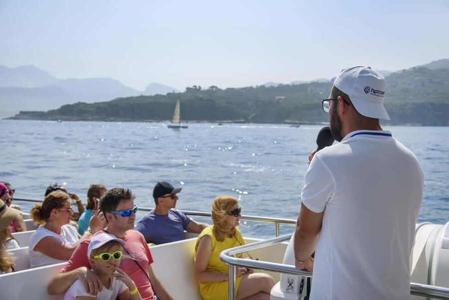 Sorrento: Full-Day Boat Tour to Positano, Amalfi and Ravello - From Queen Giovanna’s Baths to Punta Campanella
