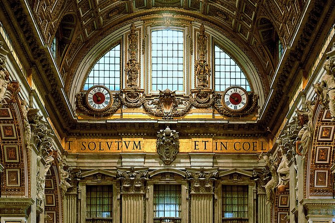 St Peter's Basilica Express Guided Tour, includes Dome Climb - St Peter’s Square, fountains, and the obelisk