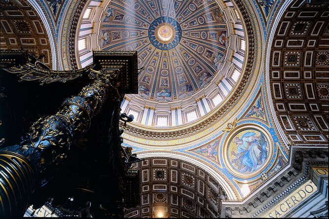 St Peter's Basilica Express Guided Tour, includes Dome Climb - The final basilica time and papal tombs