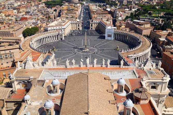 St. Peter’s Basilica Priority Access Tour with Dome & Crypt - The dome terrace and Rome views