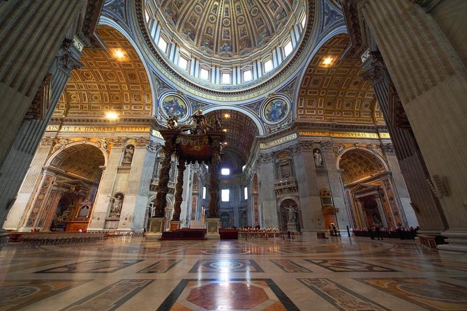St. Peter’s Basilica Priority Access Tour with Dome & Crypt - The Vatican grottoes and papal tombs