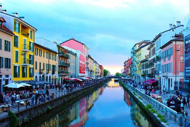 Sunset Navigli Boat Tour in Milan with Optional Aperitivo - The Gothic-Romanesque church and its calm courtyard