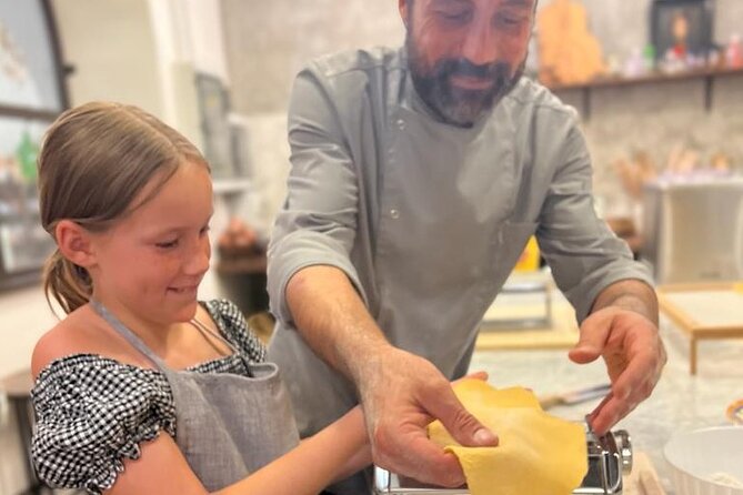 Super Fun Pasta & Gelato Class by Vatican with Wine + Oil Tasting - A cooking class that turns ingredients into dinner
