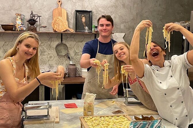 Super Fun Pasta & Gelato Class by Vatican with Wine + Oil Tasting - A strong choice for families and first-time cooks