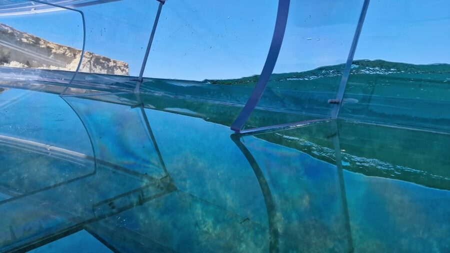 Syracuse: Coast and Sea Caves Full Transparent Boat Tour - Along the Siracusa coast and around Ortigia