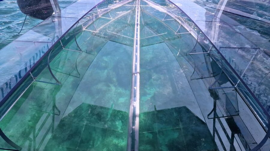 Syracuse: Coast and Sea Caves Full Transparent Boat Tour - The swimming stop and underwater photo