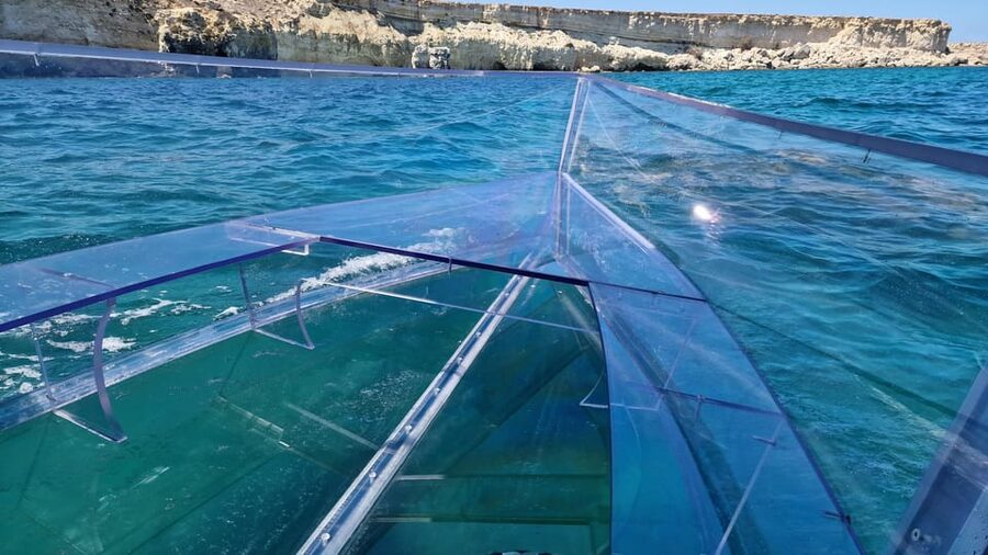 Syracuse: Coast and Sea Caves Full Transparent Boat Tour - Weather and water clarity are the big variables