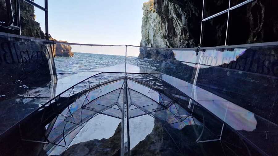 Syracuse: Coast and Sea Caves Full Transparent Boat Tour - Is this suitable for children?