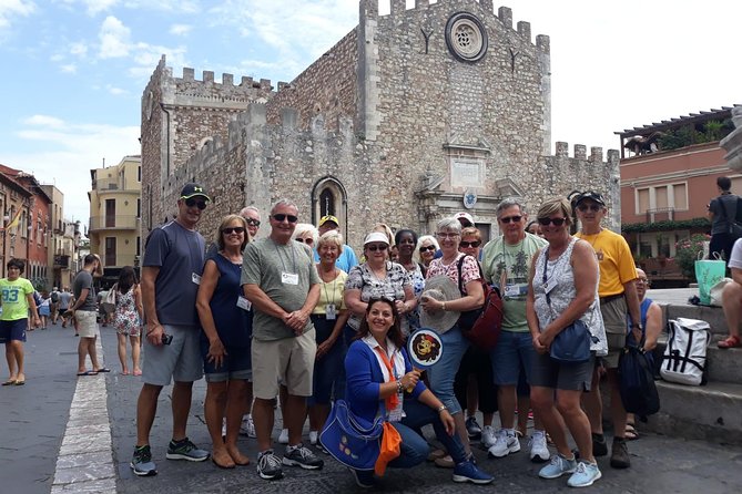 Taormina and Castelmola Tour from Messina - Piazza IX Aprile and Taormina’s open-air living room