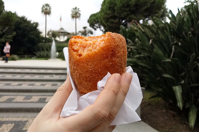 The Original Catania Street Food and Market Tour by Streaty - Piazza Mazzini and the stories behind local food