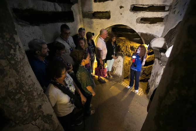 The Original Roman Crypts and Catacombs Tour with Transfers - Riding to the Domitilla Catacombs