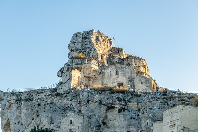 The Sassi of Matera - Entering the Sassi by way of steps and rock churches